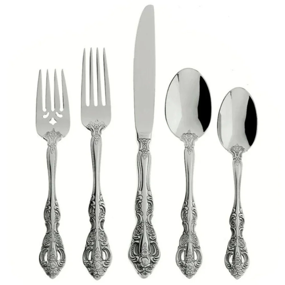Oneida Michelangelo 18/10 Stainless Steel 20pc. Flatware Set (Service for Four)